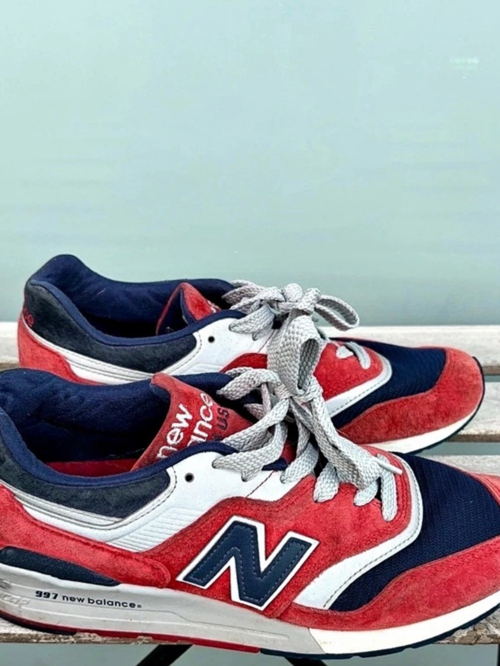 New Balance 997 Connoisseur Retro Ski Men Sneakers Size 9 Made in USA